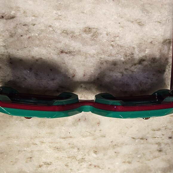 GUCCI HOLLYWOOD FOREVER OVERSIZED SQUARE MASK EMBELLISHED CRYSTAL SUNGLASSES main image 10